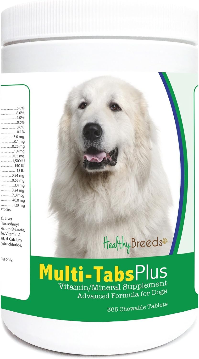 Healthy Breeds Great Pyrenees Multi-Tabs Plus Comprimidos Masticables - 365 unidades