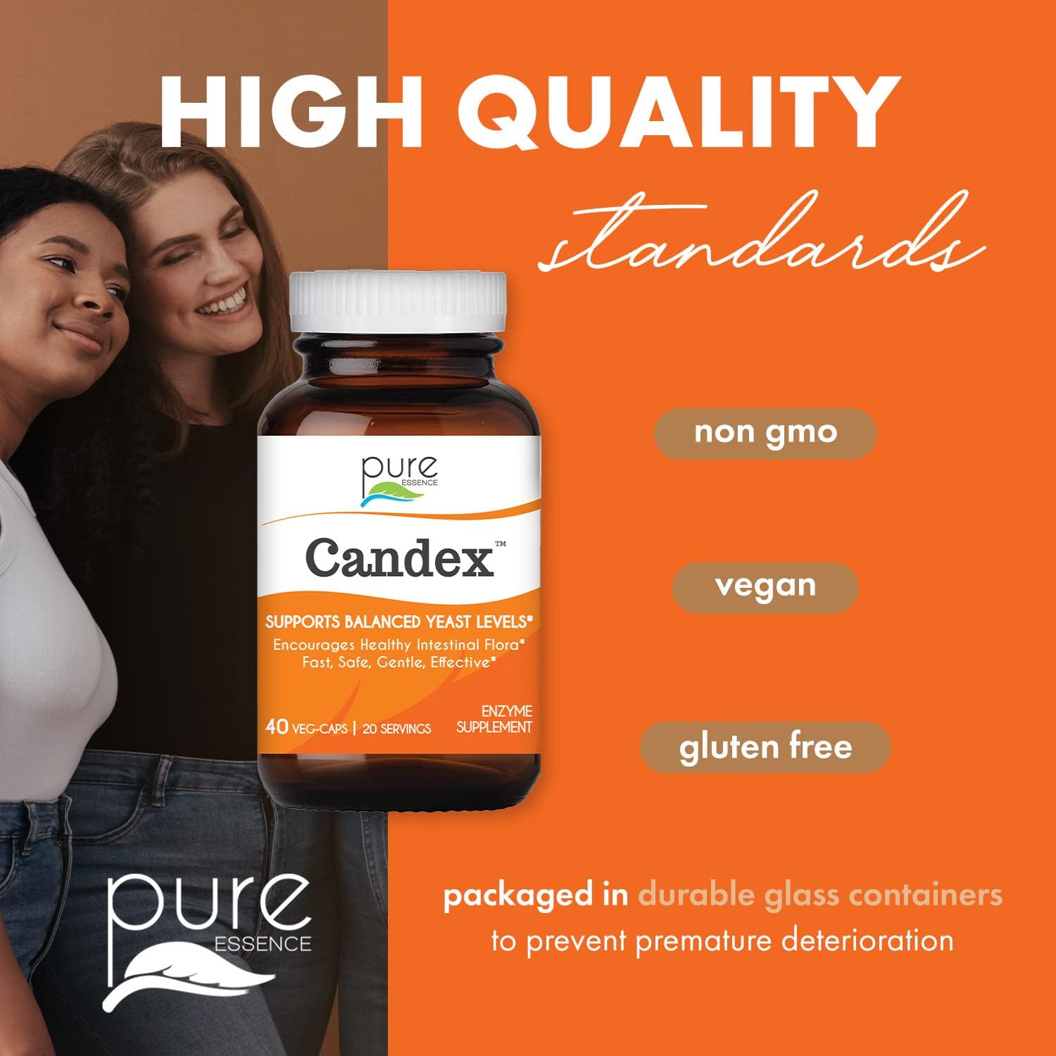 Candex - Suplemento de Enzimas Digestivas para el Equilibrio de la Levadura