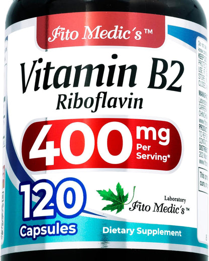 FITO MEDIC'S Lab | Vitamina B2 | 120 – Metabolismo energético: La riboflavina contribuye al metabolismo energético – Image 1
