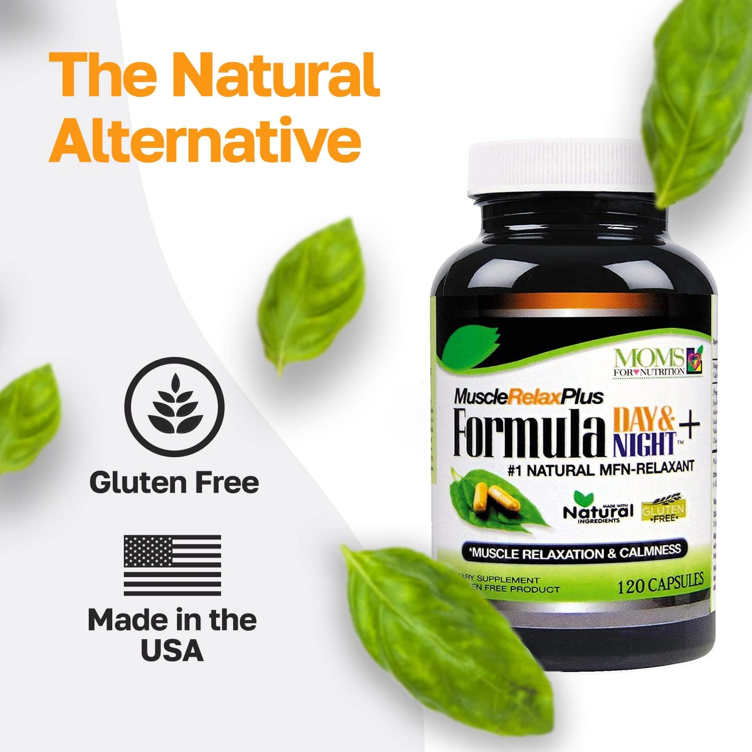 Muscle Relax Formula Plus - Suplemento de 1.150 mg - Relajante día y noche - 120 Cápsulas