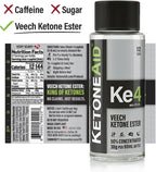 KetoneAid Ke4 Concentrado de Éster de Cetona - 36 porciones