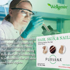 Wellgenix Purvana – Biotina 2500mcg con MSM y Complejo B – 60 Cápsulas Blandas (2 Envases)