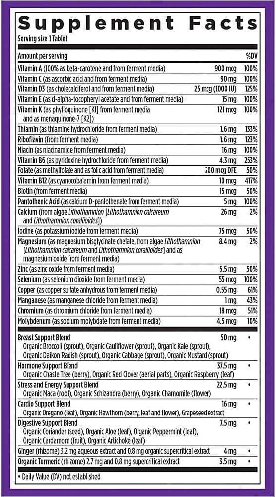 New Chapter Every Woman's One Daily 40+ Multivitamin, Fermented with Probiotics, 24 Tablets