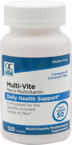 Quality Choice Mens Multi-Vite, Multivitaminas para Hombres Menores de 50, 120 Comprimidos