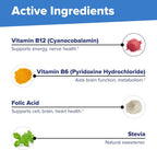 Superior Source No Shot Vitamina B-12 (Cianocobalamina) 1000 mcg, B-6 y Ácido Fólico 800 mcg, 60 Comprimidos Sublinguales