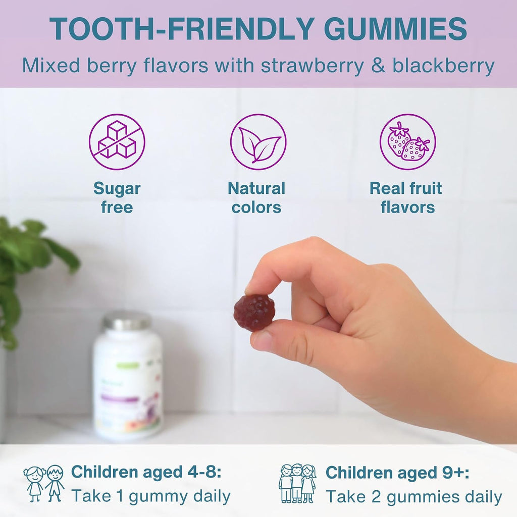 Igennus Methylated Kids Multivitamin Gummies - 90 Gominolas Multivitamínicas para Niños 4+ años
