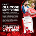 Gluco Maxum Cápsulas - Suplemento Avanzado con Fórmula Natural (3 Paquetes - 180 Cápsulas)