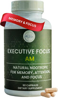 Executive Focus Suplemento Nootrópico AM – Memoria, Enfoque y Energía Natural