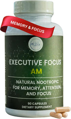 Executive Focus Suplemento Nootrópico AM – Memoria, Enfoque y Energía Natural