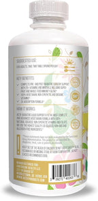 Actif Organic Bariatric Liquid Support - Complejo Multivitamínico Orgánico con 25+ Vitaminas y Minerales - 946 ml