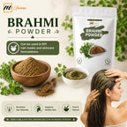 mGanna Brahmi en Polvo 100% Puro y Natural 100 g - Bacopa Monnieri