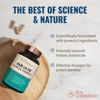 Hair La Vie Clinical Formula Vitaminas para el Cabello con Biotina y Saw Palmetto - Bienestar Capilar y General (Pack de 2)