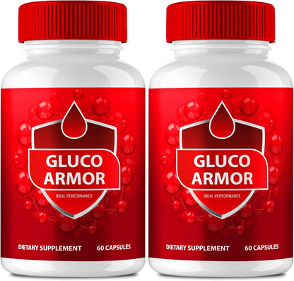 Gluco Armor Advanced Blood Formula Cápsulas (2 Paquetes) – Image 1