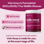 VoomVaya Vein Away – Suplemento para la Circulación y Salud Venosa con Diosmina y Hesperidina (60 Cápsulas)