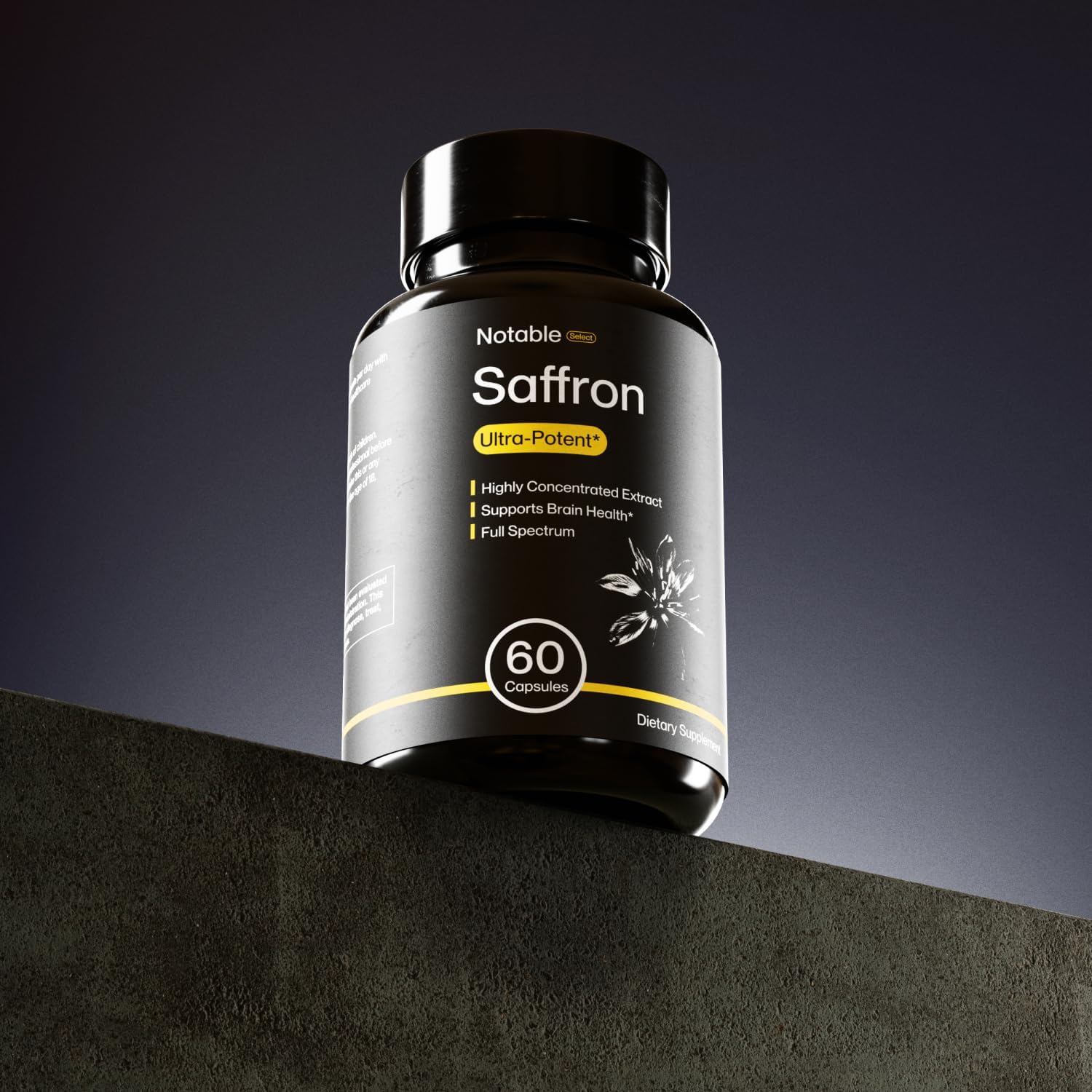 Notable Extracto de Azafrán Ultrapotente – 30 mg, 60 Cápsulas