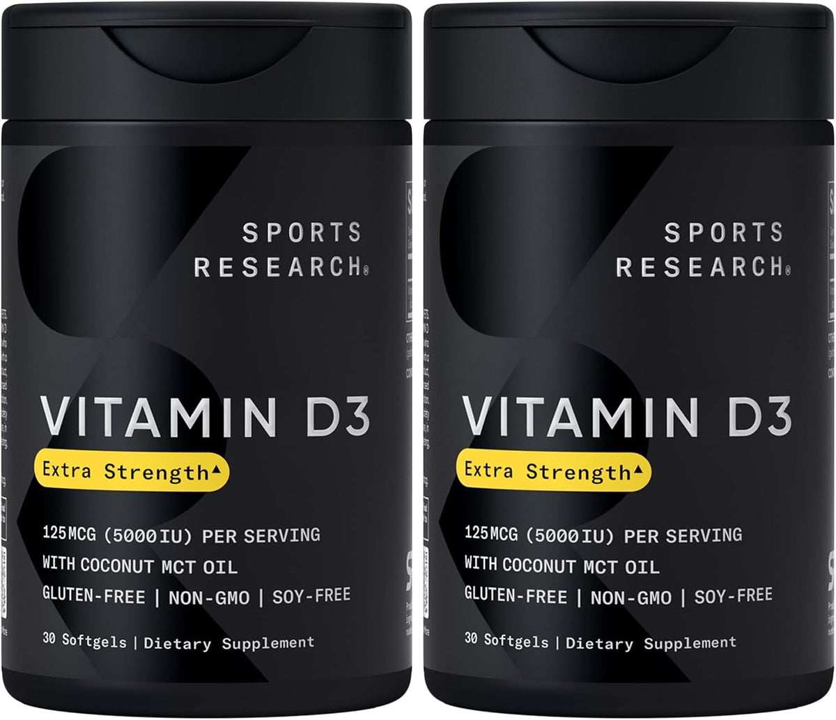 Vitamina D3 2000 UI con Aceite de Coco MCT - Sports Research – Image 10