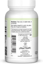 Maxi Health Max-C 500 - Vitamina C 500 mg con Bioflavonoides de Limón - 100 Comprimidos