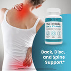 Zen Nutrients The Everyday Back Vitamin - Alivio para la Espalda Baja y Soporte de la Función Nerviosa - Alivio de Espalda, Discos y Nervios con Ácido Alfa Lipoico, Cúrcuma y Glucosamina (60 Cápsulas)