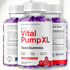 Vital Pump XL Testo Gummies - Gominolas para Hombres (60 uds)