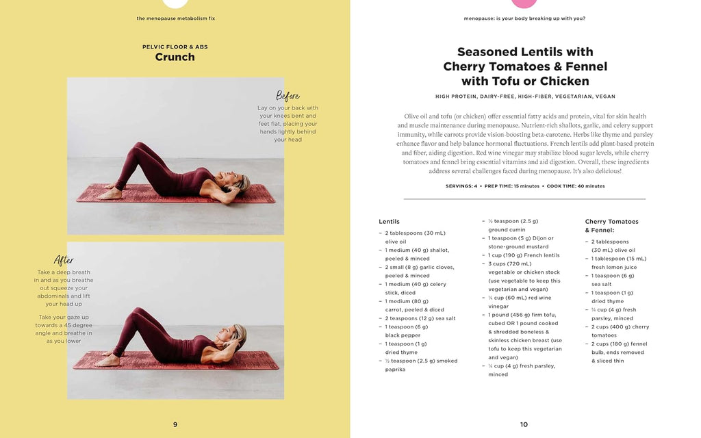 The Menopause Metabolism Fix: The Over-40 Woman’s 4-Week Program to Recover Your Strong, Sexy (and Sane) Self in 15 Minutes a Day