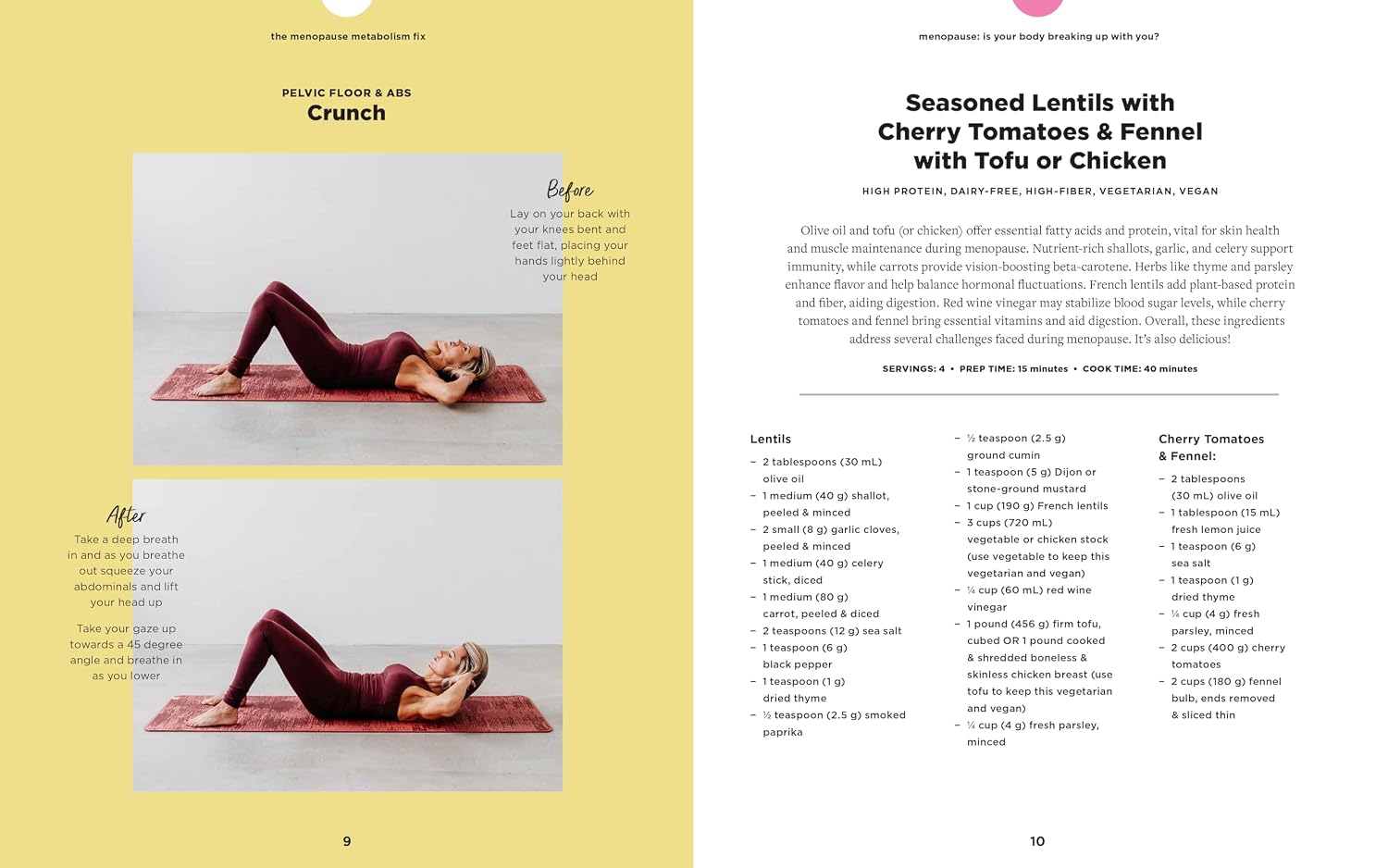 The Menopause Metabolism Fix: The Over-40 Woman’s 4-Week Program to Recover Your Strong, Sexy (and Sane) Self in 15 Minutes a Day