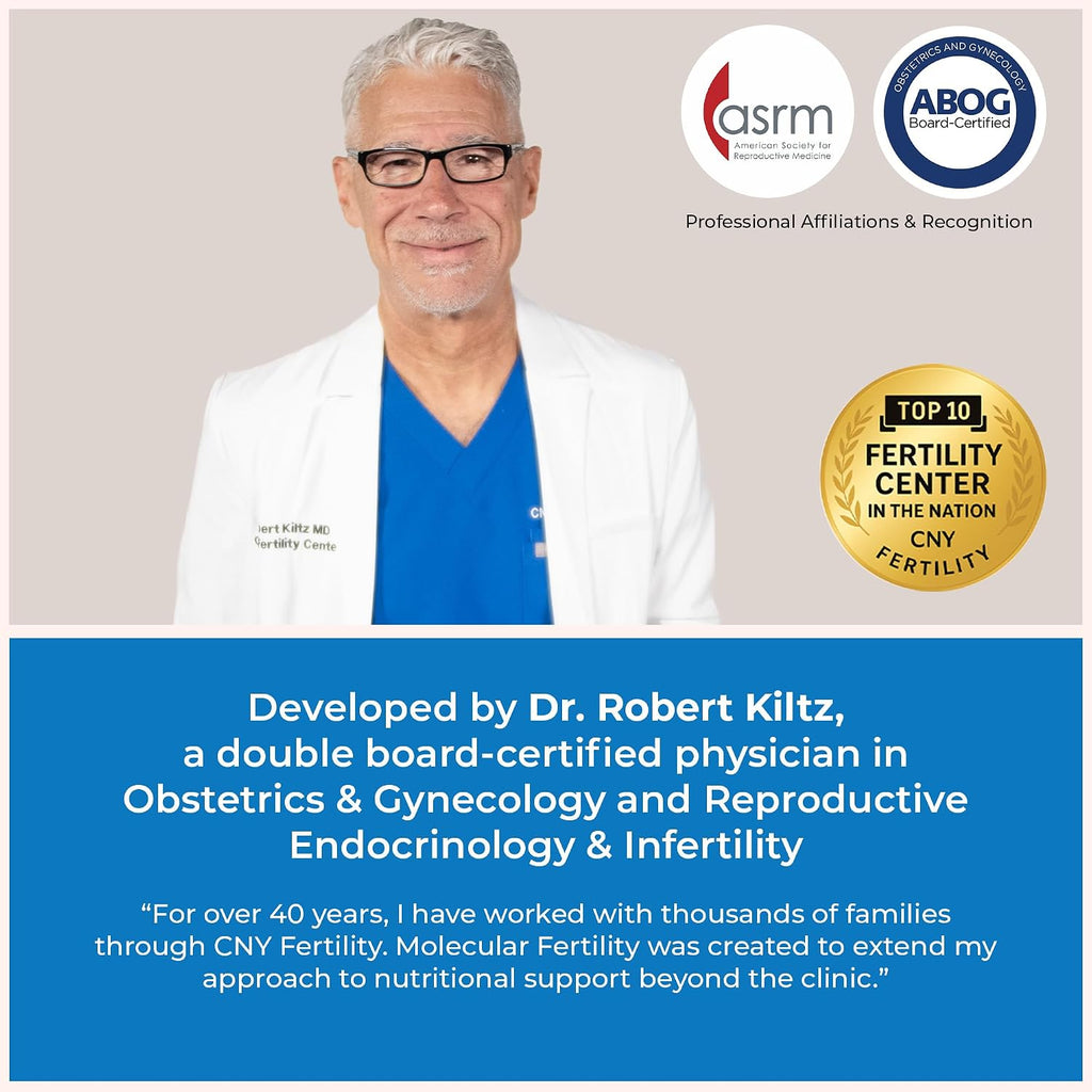 Molecular Fertility Male Preconception+ Suplemento de Fertilidad Masculina