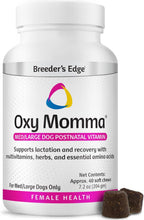 Breeder's Edge Oxy Momma - Complemento postnatal para perros y gatos, 40 unidades