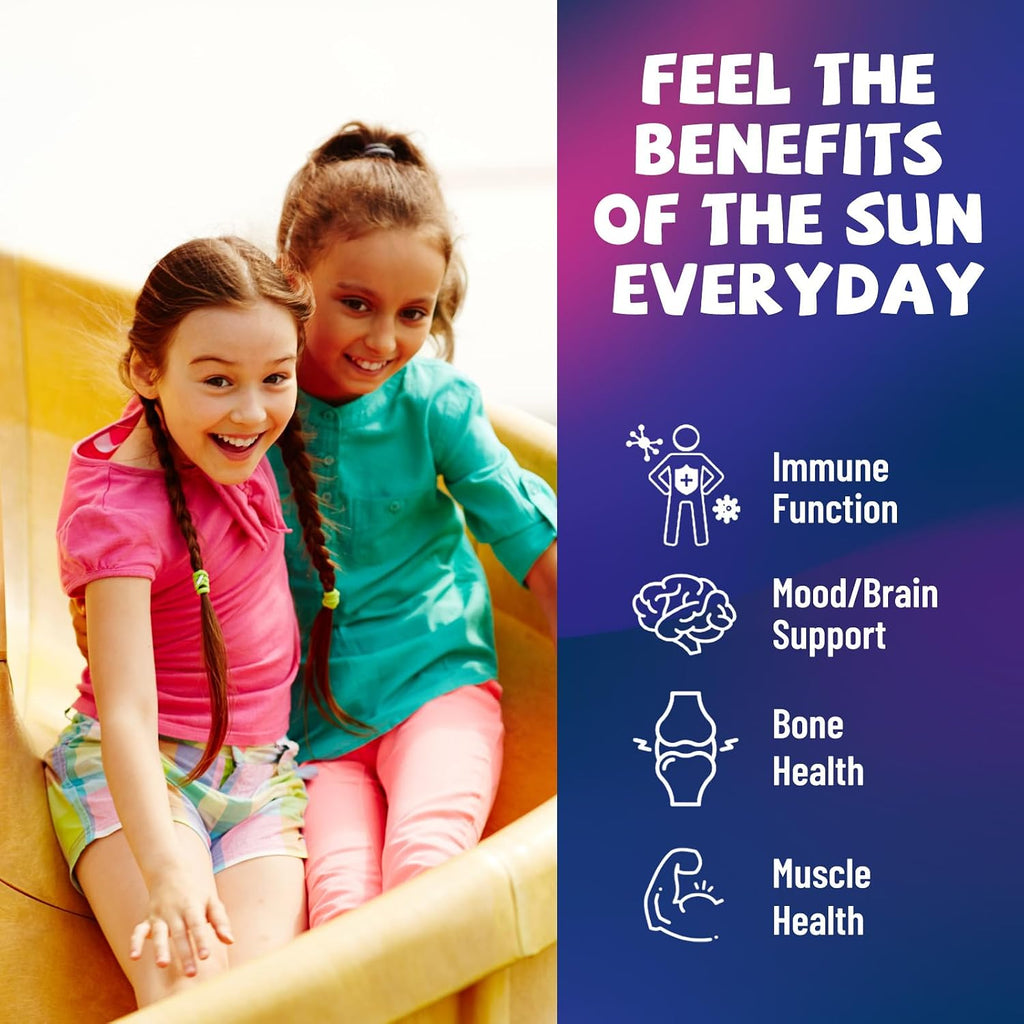 CNCHEF Vitamina D3 K2 Gotas para Niños con Magnesio - 60ml