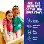 CNCHEF Vitamina D3 K2 Gotas para Niños con Magnesio - 60ml