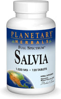 Salvia 1020 mg - 120 Comprimidos - Planetary Herbals