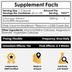 Hesperidina 500mg | 180 Cápsulas | Extracto de Cítricos 90% | Nootropics Depot