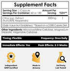 Nootropics Depot Hesperidina Cápsulas | 500mg | 90% Extracto de Cítrico | Apoya la Función Metabólica y Cardiovascular