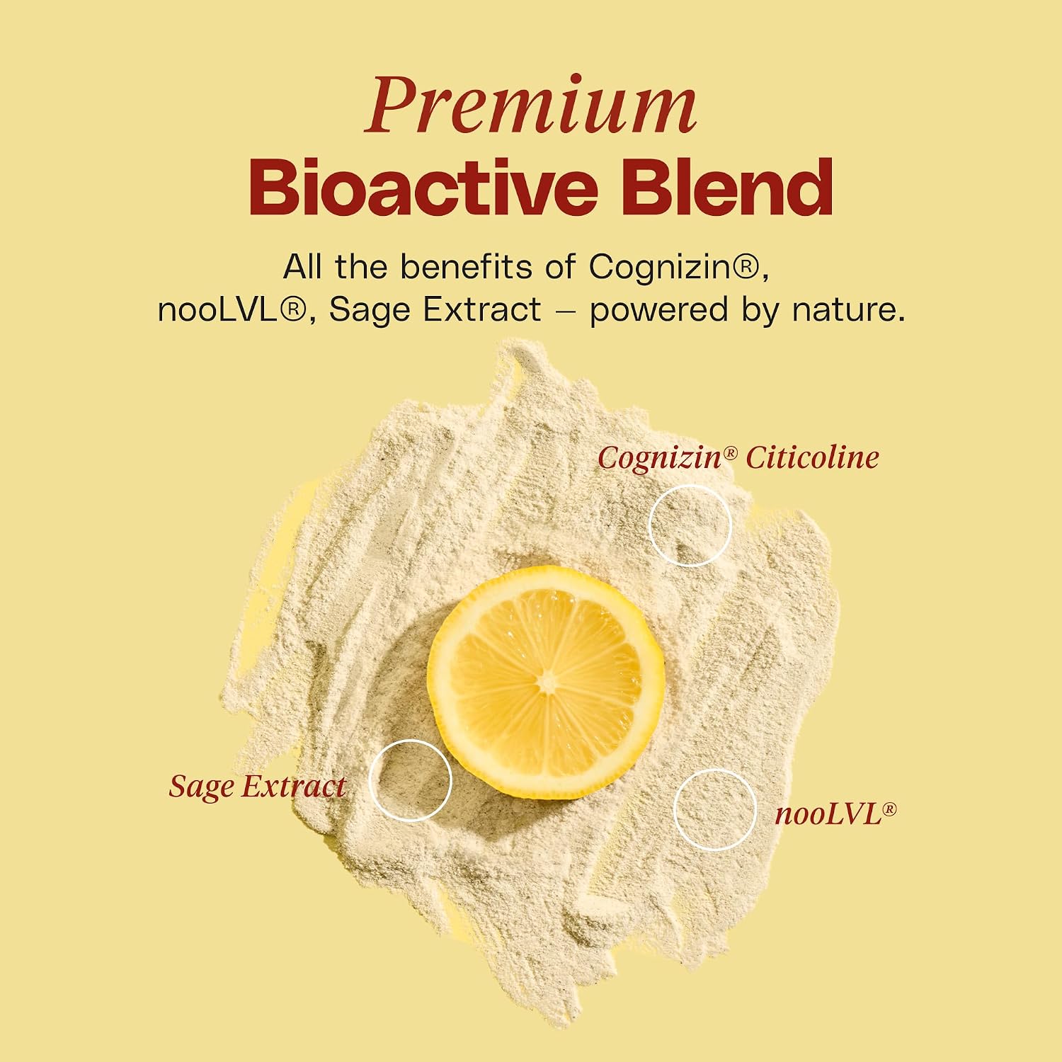 Premium Cognitive Ignition Nootropic Powder - Memoria y Enfoque