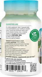 FeelGood Superfoods Calostro Bovino en Cápsulas - 2000 mg por Dosis - Salud Intestinal e Inmunidad - 60 Cápsulas