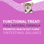 Waggedy Advanced Dog Probiotics Gut and Digestion Food Topper – Probiótico en polvo con enzimas digestivas y papaya – Probióticos suaves para perros de 6 semanas en adelante – Apoya el equilibrio intestinal, el confort y la salud inmunitaria