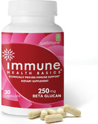 Immune Health Basics Ultra Strength Immunity - Beta Glucano 125 mg - 60 Cápsulas