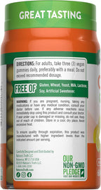 Nature's Truth Vitamin C Gummies with Zinc para Adultos | 60 Gominolas | Apoyo Inmunológico | Vegano, No GMO y Sin Gluten