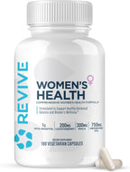 Revive MD Hormone Balance for Women – Suplemento de equilibrio hormonal con Myo-Inositol, Chaste Berry, DIM, Vitaminas C y E, Aceite de Onagra (180 Cápsulas)