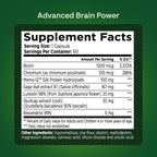 Advanced Brain Power – Apoyo para la Función Cerebral y Concentración (60 Cápsulas)