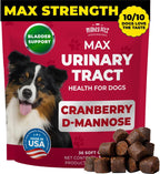 Mighty Petz MAX Cranberry for Dogs - Cranberry Supplement with D-Mannose for Bladder Control & Kidney Health