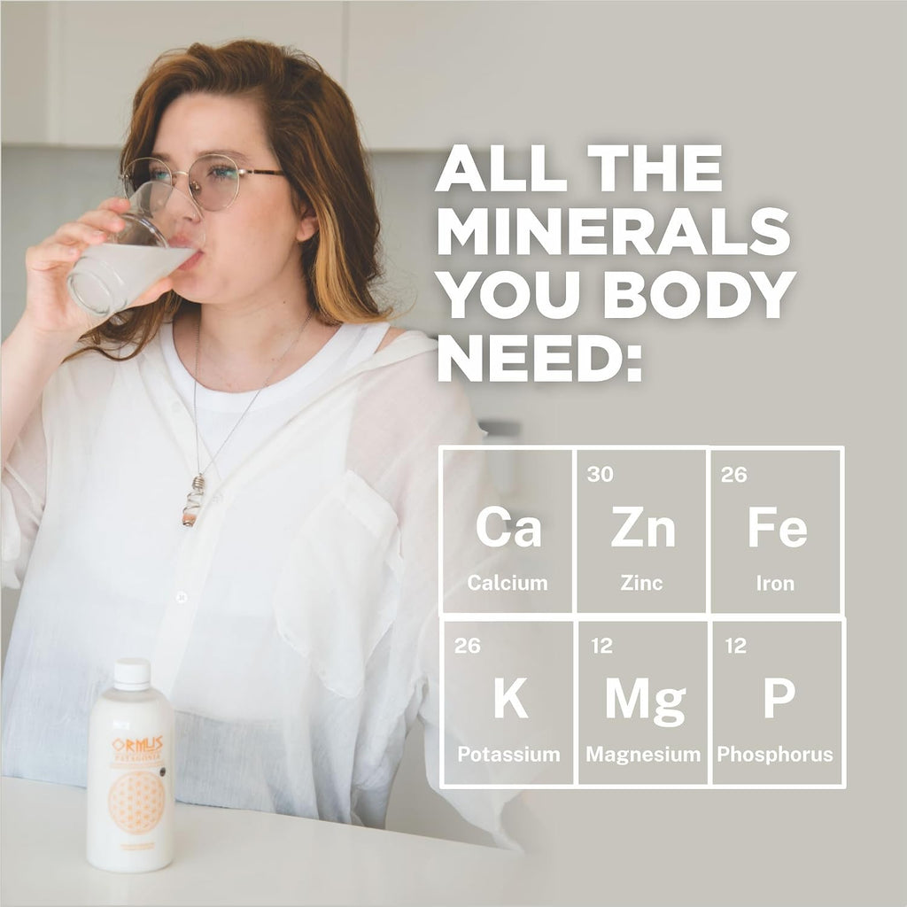 ORMUS PATAGONIA ARGENTINA - Oro Monoatómico Puro 500ml - Suplemento Líquido de Minerales para Energía y Claridad Mental