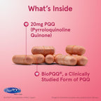 Jarrow Formulas PQQ 20 mg – Dietary Supplement, 30 Vegetable Capsules