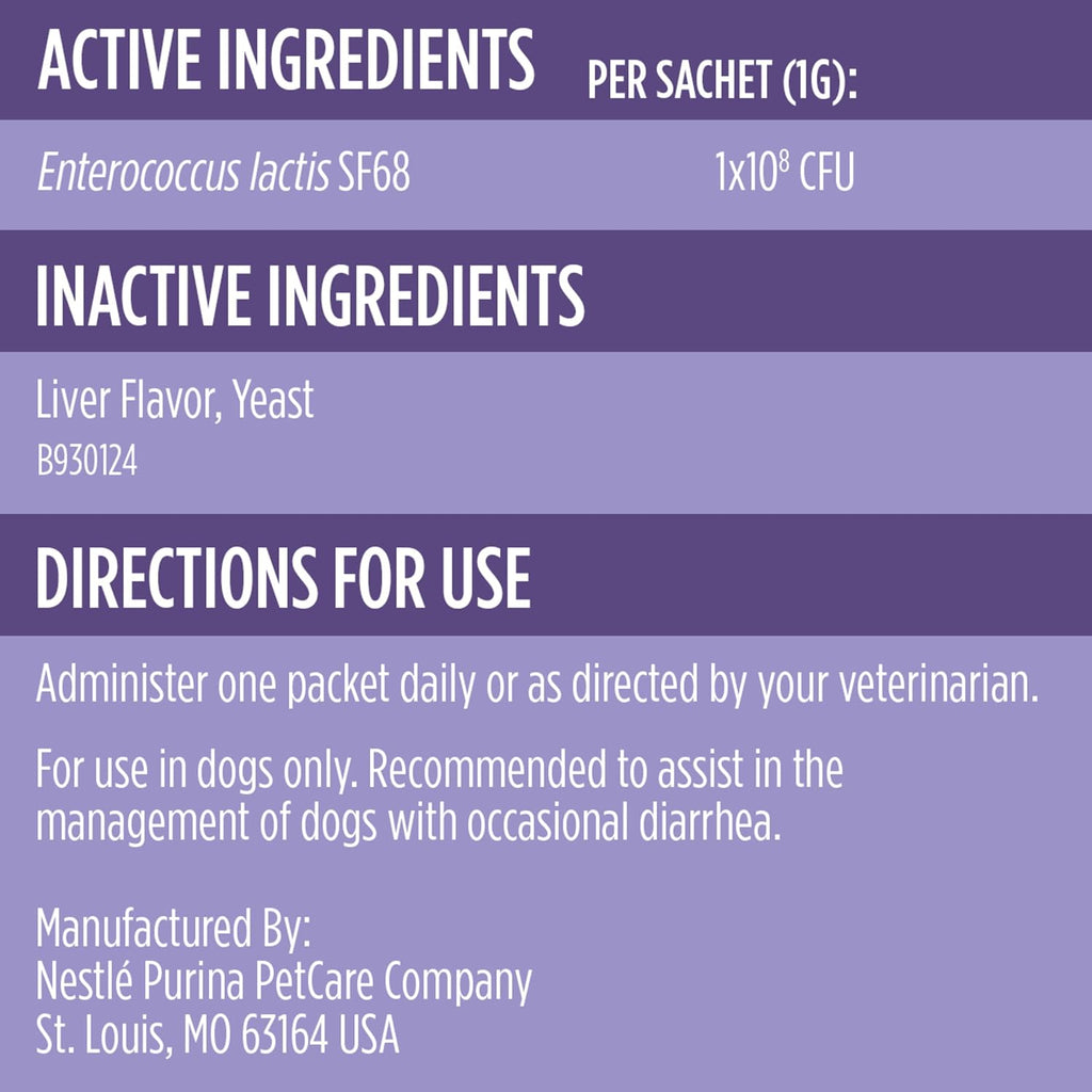 Purina Pro Plan FortiFlora Probiótico en Polvo para Perros