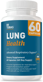 Dr. Tobias Lung Health - Suplemento para la salud pulmonar (60 cápsulas)