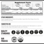 L-Metilfolato Orgánico para Niños + Metil B12 - Forma Sublingual - 5-MTHF - Sabor a Bayas Orgánico - 30 ml