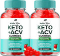 Keto Raw ACV Gummies – Vinagre de Manzana 1000mg con Vitamina B12 (2 Paquetes, 120 Gominolas)