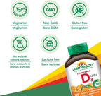 Jamieson Vitamina D3 1000 IU Naranja Masticable - 100 unidades
