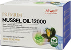Hi Well Premium Aceite de Mejillón de Labios Verdes - 200 Cápsulas Blandas