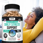 Kaya Naturals - Suplemento Herbal Natural para la Relajación y el Equilibrio - 180 Cápsulas