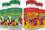 Justified Laboratories Superfoods Set - Vital Fruits (90 Cápsulas) + Vital Veggies (90 Cápsulas)